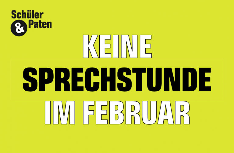 Keine Sprechstunde im Februar